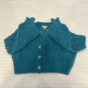 Teal Spring Sweater